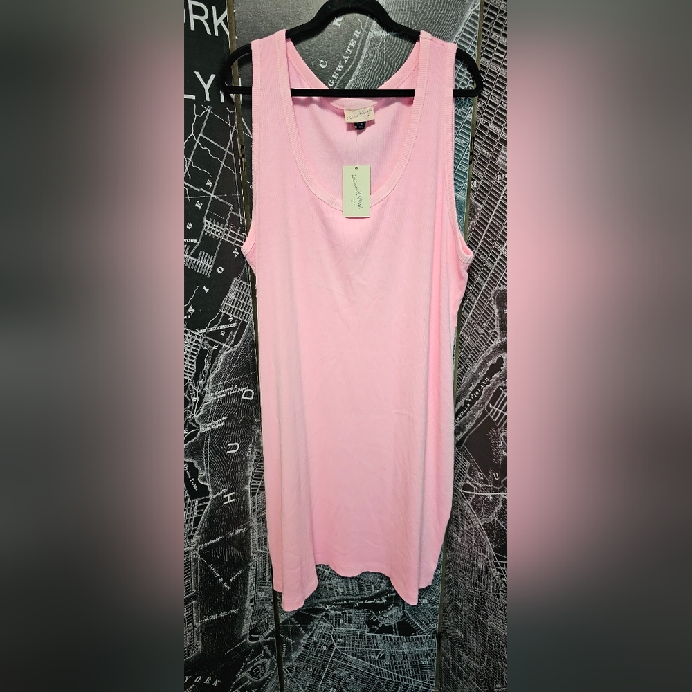 Pink Sleeveless Dress